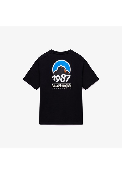 Napapijri S-montepiana Erkek Siyah T-shirt Np0a88sv9411 Siyah
