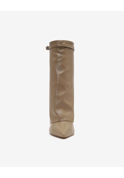 Steve Madden Shocker Taupe Kadın Bej Çizme Shocker-taupe