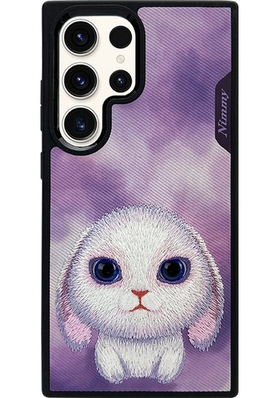 Nimmy Samsung S24 Uyumlu Rabbit Series Mor Telefon Kılıfı