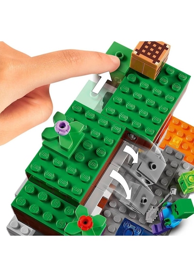 LEGO® Minecraft Serisi 21166 Terk Edilmiş Maden 248 Parça