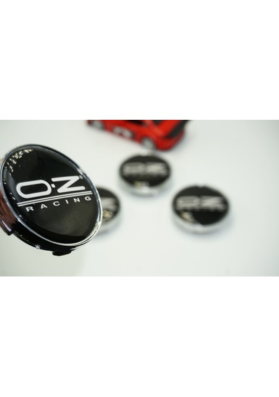 Oz Racing Jant Göbeği Kapak Seti 60mm Beyaz Gümüş