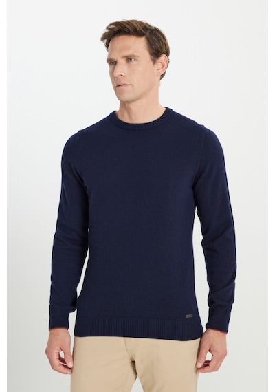 AC&Co / Altınyıldız Classics Erkek Lacı Sıcak Tutan Yün Standart Fit Normal Kesim Bisiklet Yaka Triko Kazak Lacı AC&Co / Altınyıldız Classics Erkek Lacı Sıcak Tutan Yün Standart Fit Normal Kesim Bisiklet Yaka Triko Kazak Lacı