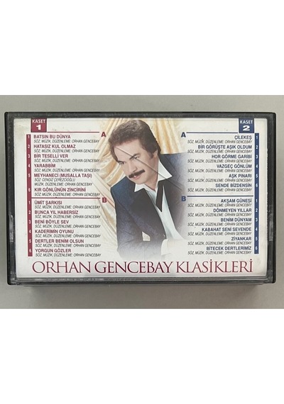 Orhan Gencebay Klasikleri 2 Kaset Orjinal Dönem Baskı