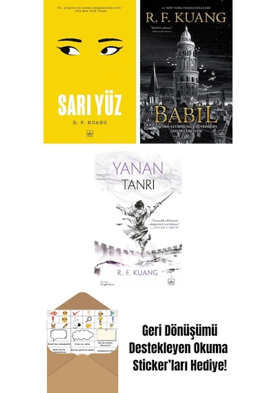Sarı Yüz + Babil + Yanan Tanrı Haşhaş Savaşı Üçlemesi 3 Ciltli