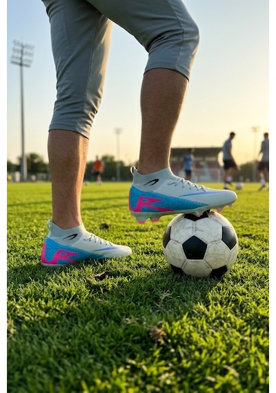 Walkway Laliga 610 Süperfly M Su Yeşili-mavi Erkek Krampon