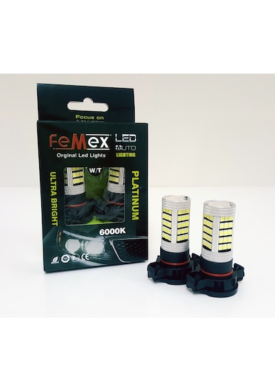 Femex Psx24w - H16 Sis Led Ampul Beyaz 1200lm Sis Farları İçin N11.7552