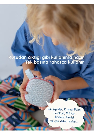 Lumaverse Luma Şarkı Ve Hikaye Kutusu - Eğitici Masalcı & Radyasyonsuz Uyku Ve Yol Arkadaşı - Kırmızı