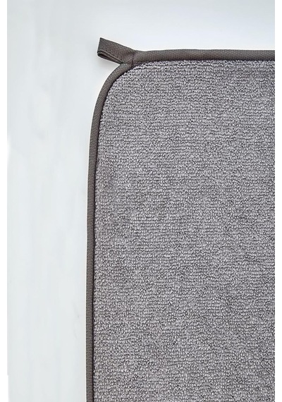 Mikrofiber Katlanabilir Bulaşık Kurutma Matı Ve Tabaklık Kaymaz Tabanlı, Hızlı Kuruyan, 37x38 Cm Diğer