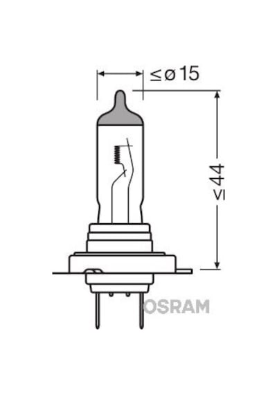 12v H7 55w Halojen Ampul 1 Ad