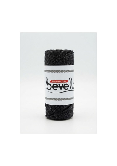 Simli Siyah Yumuşak Pamuk Siyah Cotton Zincir 1.5 Mm 5x 100 Gr