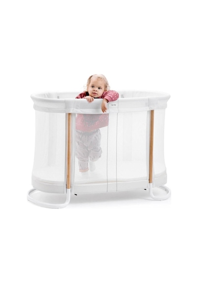 Bebeğimolacak Babybjörn Crib Iki Katlı Bebek Beşiği / Beyaz Çok Renkli Bebeğimolacak Babybjörn Crib Iki Katlı Bebek Beşiği / Beyaz Çok Renkli