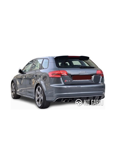 Kit Garaj A3 Hb Spoiler 2006-2012 Plastik Boyasız