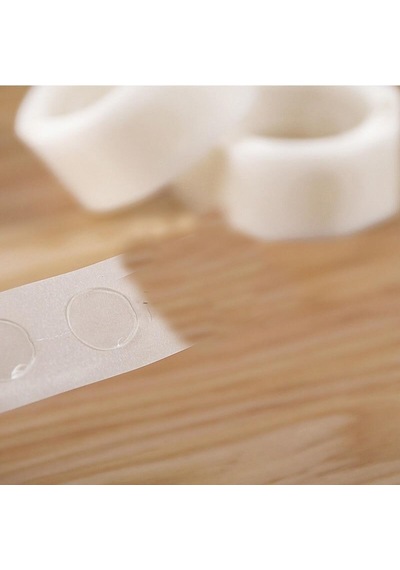 Sticker Damla Model Çift Taraflı Yapışkan Balon  Yapıştırıcısı