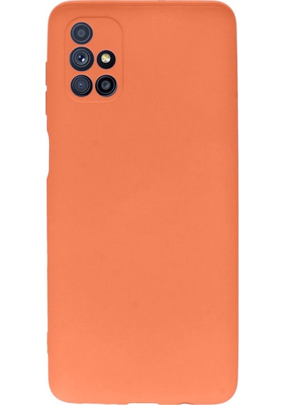 Nettech Samsung Galaxy M51 Uyumlu Nano Arka Koruma Kılıf - Kırmızı Kırmızı
