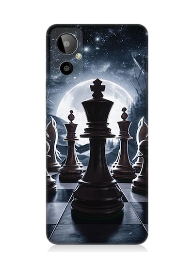 General Mobile Discovery Gm23 Se Uyumlu Satranç Tahtası Desenli Silikon Kılıf