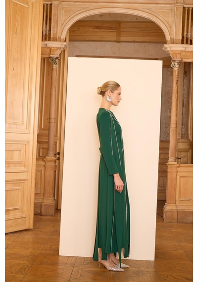 Senna Tease Dress Zümrüt Zümrüt
