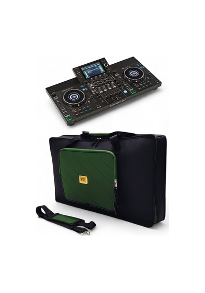 Xdj-rr Setup Için Uyumlu Çanta Soft Case Kılıf Siyah-haki