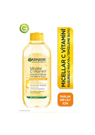 Garnier Micellar C Vitamini Kusursuz Makyaj Temizleme Suyu 400 Ml