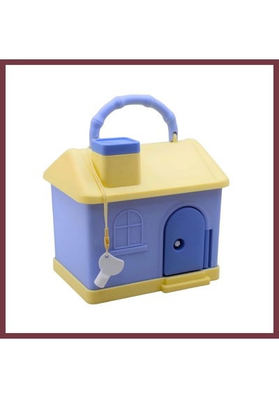 Storeşahin Kilitli Plastik Ev Kumbara Shn0720 Standart
