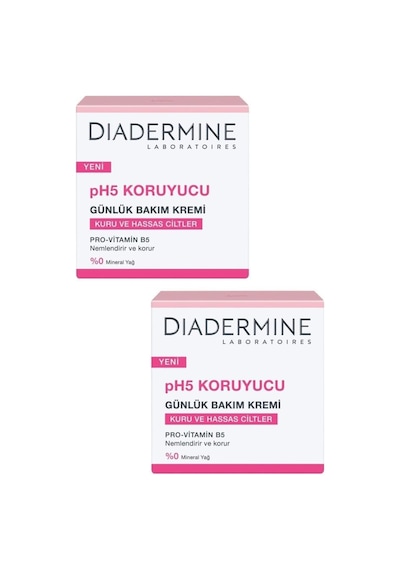 Diadermine Ph5 Koruyucu Günlük Bakım Kremi 2 x 50 ML
