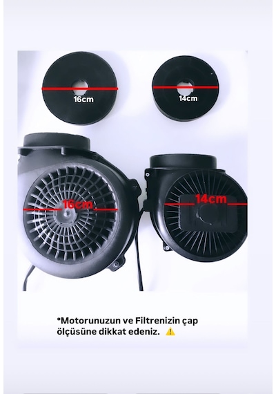 Davlumbaz&Aspiratör Karbon Filtre Alveus,Whitedaiys,Eminçelik Uyumlu - 425809806