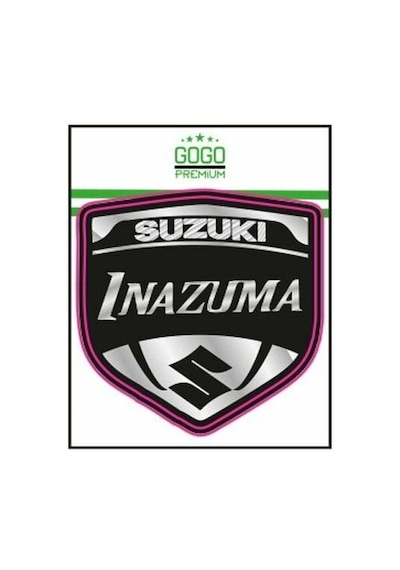Suzuki Inazuma Uyumlu Sıperlık Damla Stıcker Çok Renkli