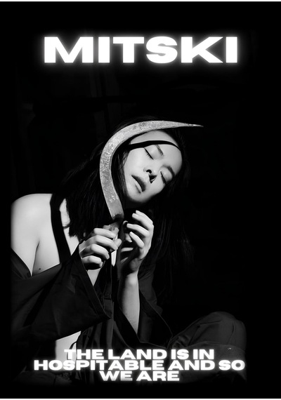 Stoned&Fame Mitski Baskılı Unisex %100 Pamuk Siyah T-shirt SIYAH
