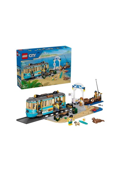 60506  City Klasik Plaj Tramvayı 693 Parça +7 Yaş