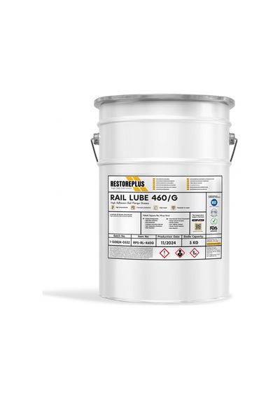 Restoreplus Raıl Lube-460 Bio Sentetik Ray Flanşı Yağlama Gesi 5 KG