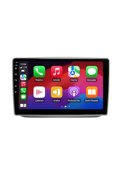 Skoda Fabia 2008-2014 Android Multimedya Carplay Android Auto Navigasyon 8gb Ram 128gb Pro 10"