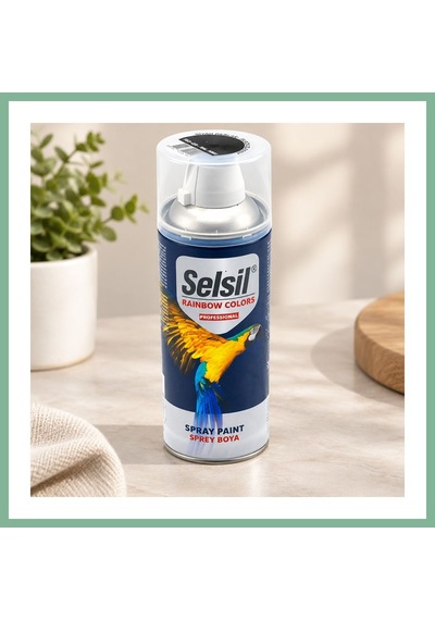 Bşkvirgo Parlak Siyah Sprey Boya 400ml Bsk2026