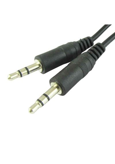 3.5 Mm Erkek- Erkek 30 Cm Stereo Ses Kablosu