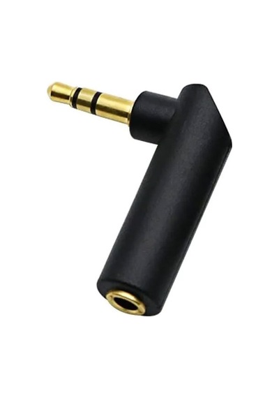 Doksan Derece 3.5mm Stereo Çevirici Jak Ltipi 90 Derece Stereo Jak