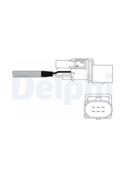 Bmw 318i E46 Oksijen Sensoru 2001-2005 N42b20a N46b20a N46b20c Delphı Es1102212b1