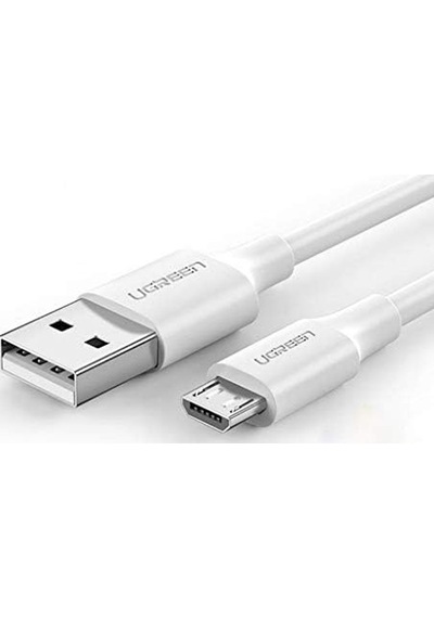 2.0 A Usb-a & Micro-usb, Micro Usb Data Ve Şarj Kablosu, 1 Metre, Beyaz, 60141