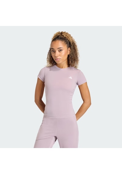 Adidas Primelift Essentials Workout Contour Kadın T-shirt Kd0113 Lila