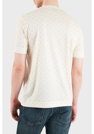 Emporio Armani Erkek T Shirt Em005270 Af24857 F1198 Ekru
