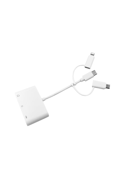 Type-C Apple Uyumlu iPhone Micro Usb Çok Fonksiyonlu Usb Otg Kart Okuyucu