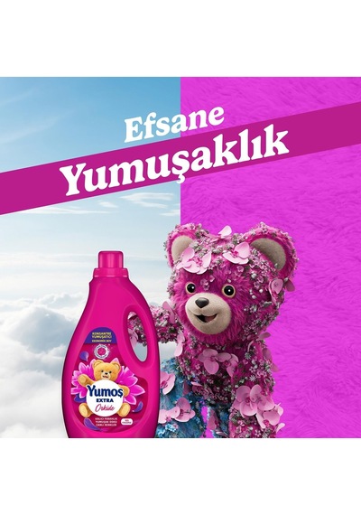 Extra Konsantre Çamaşır Yumuşatıcısı Orkide 2520 Ml 1000'li Set