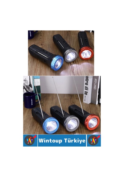Premium Çok Fonksiyonlu Bluetooth Radyolu Şarjlı Güneş Enerjili Kolay Kavrama Outdoor Kamp El Feneri Çok Renkli