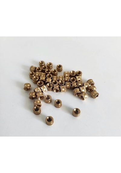 Ayaz Insert Somun M 2.5 Plastik Çakma Somun (Insört) 10 Adet