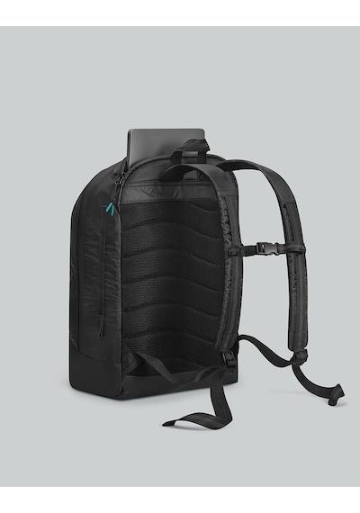 Gaston Lightweight Laptop Bölmeli Sırt Çantası - 16" Siyah Siyah