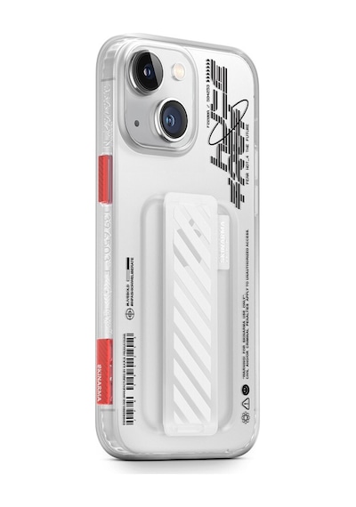 Apple  Uyumlu iPhone 14 Kılıf Skinarma Şeffaf Desenli Kaze Kapak