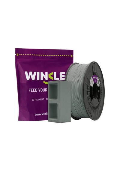 Winkle Pla Hd Texture Mermer 1.75mm 1 Kg - Beton Gri