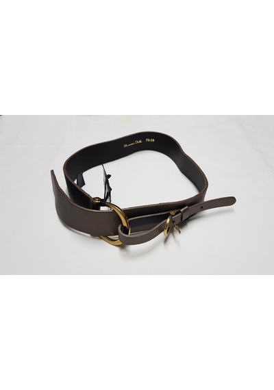 Massimo Dutti 6109/678 Massımo Dutti Vizon Bayan Deri Kemer Vizon