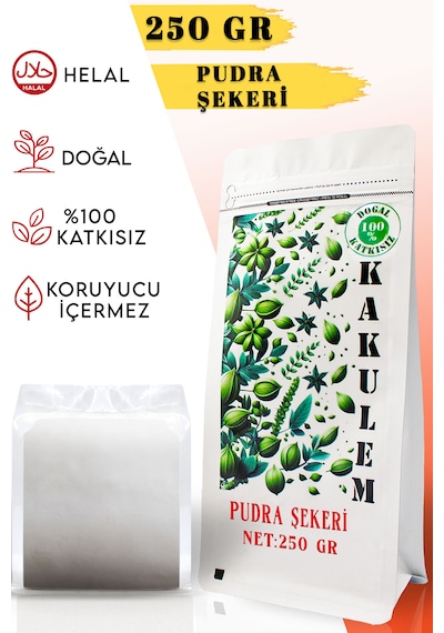 Kakulem Pastalık Tatlılık Pudra Şekeri 250 G