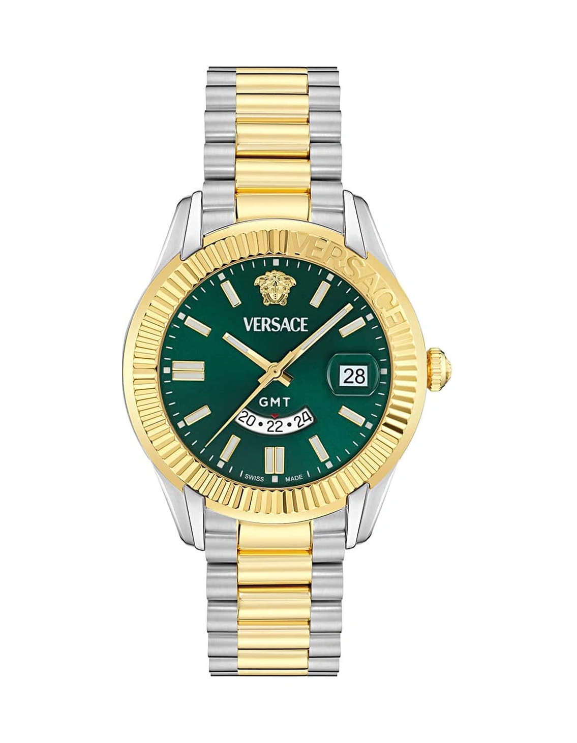 Versace Vrscve0u00225 Erkek Kol Saati Metalik Gri