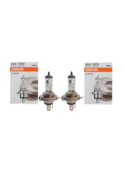 H4 Far Ampülü 12v 55 / 60w - 2 Adet