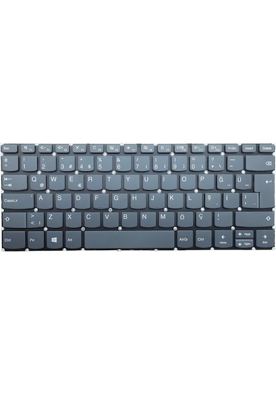 Lenovo Uyumlu V130-14ıgm Type 81hm Notebook Klavye -füme-