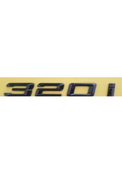 320 İ Siyah Bagaj Yazısı 3a 3d 3abs